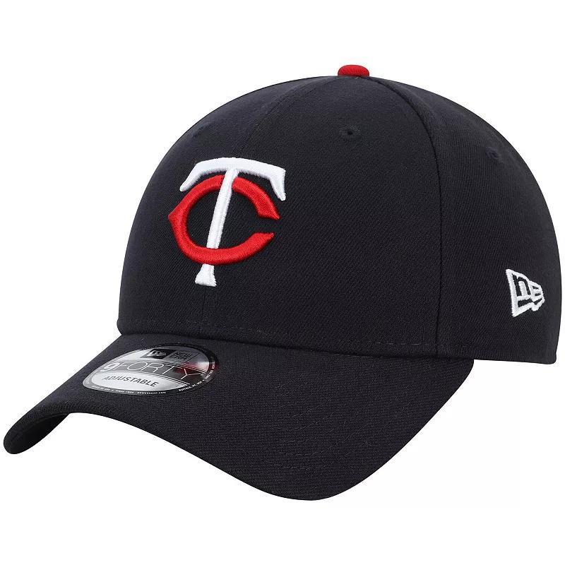 Mens New Era Minnesota Twins League 9FORTY Adjustable Hat, Blue Product Image