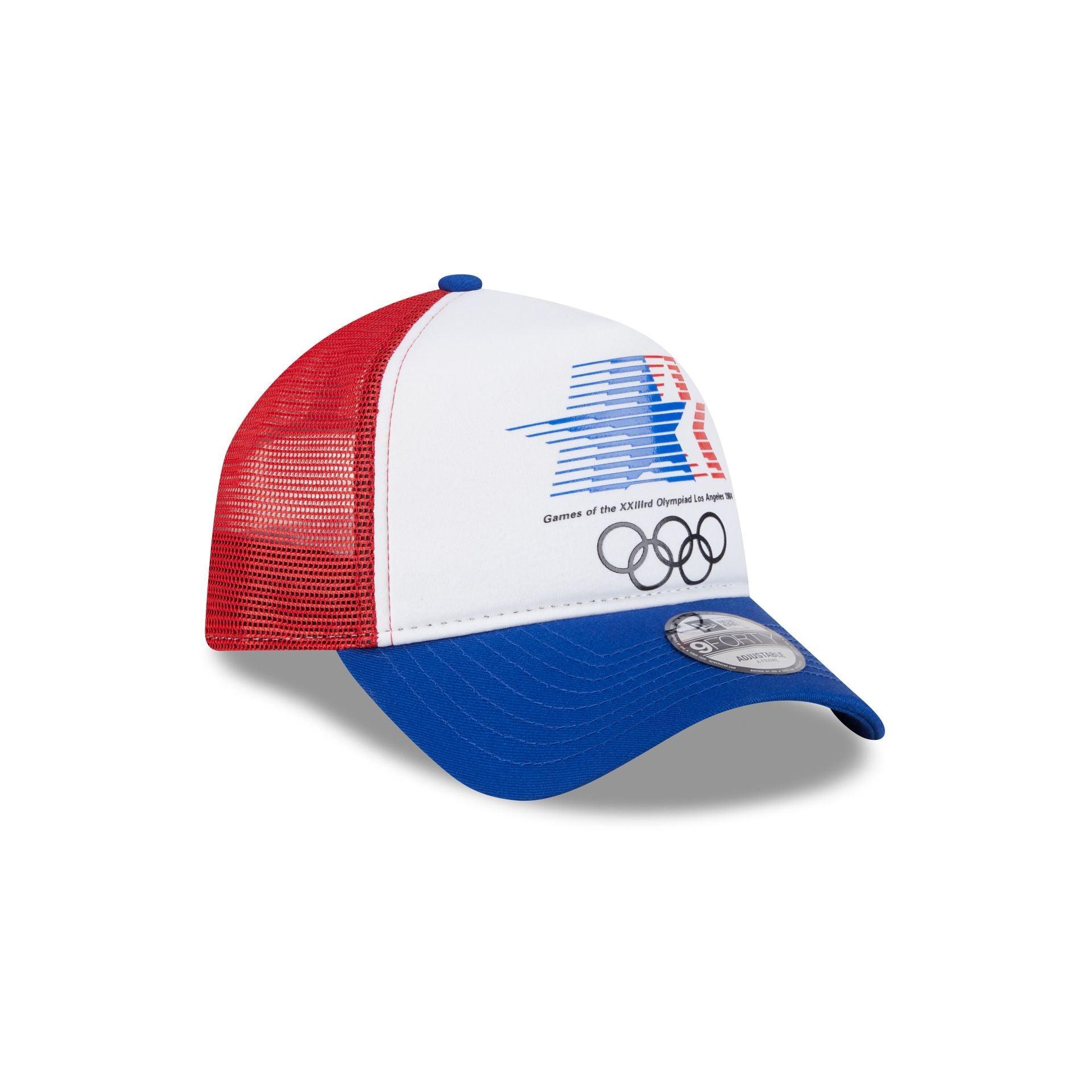 1984 Olympics Team USA 9FORTY A-Frame Trucker Hat Male Product Image