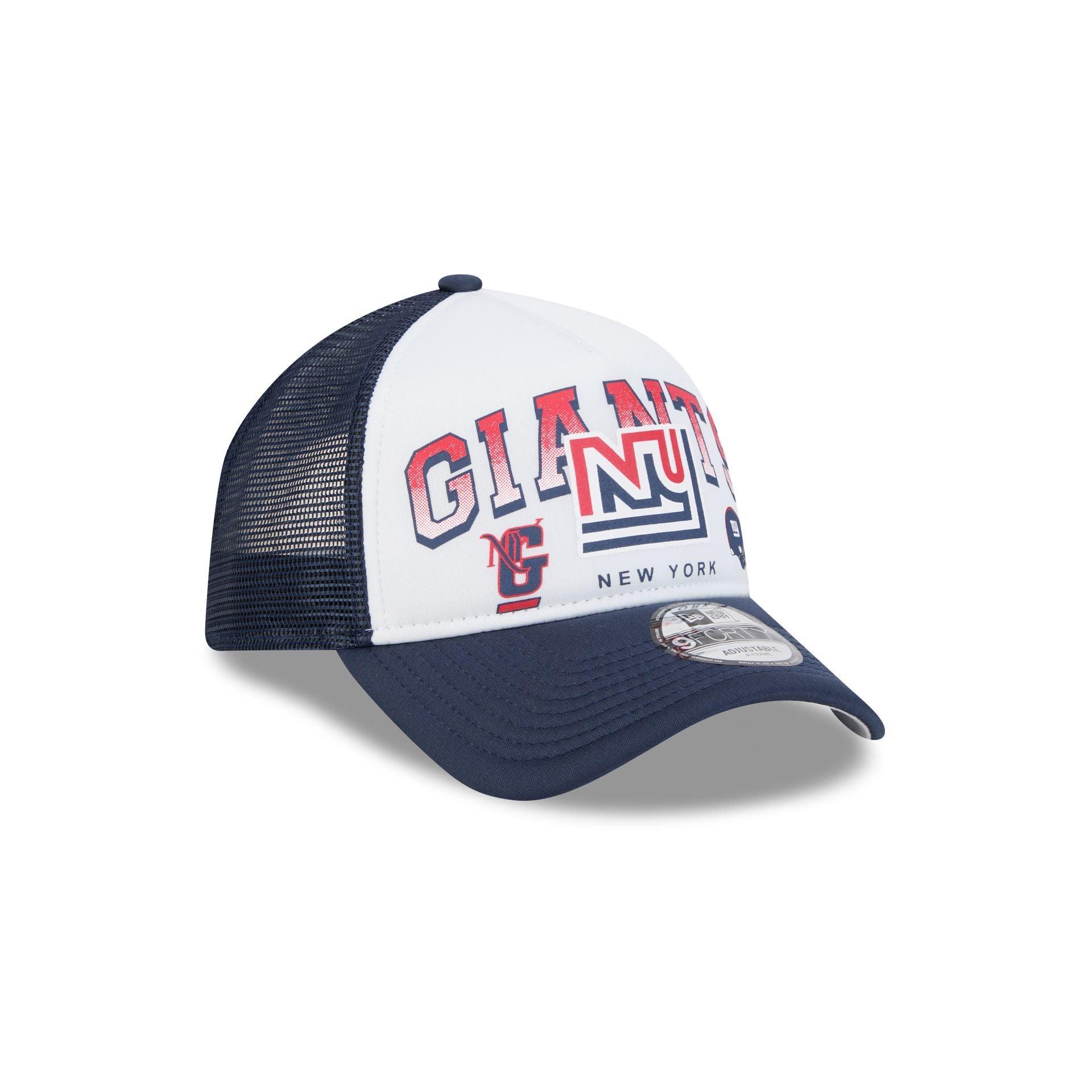 New York Giants Sport Classics 9FORTY A-Frame Trucker Hat Male Product Image