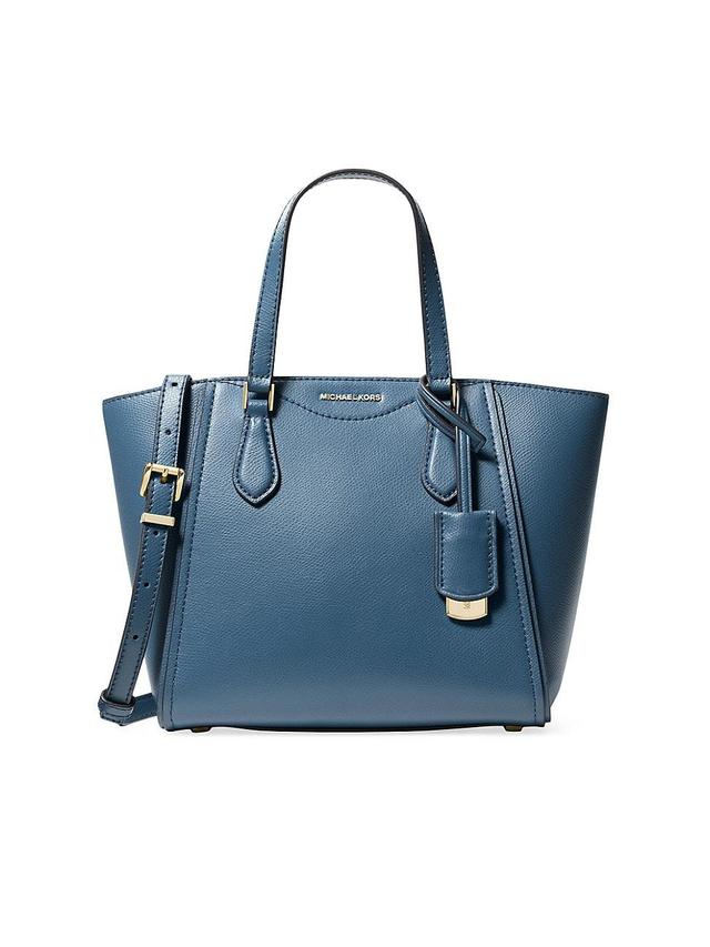 Womens Taryn Small Convertible Leather Tote Bag Product Image