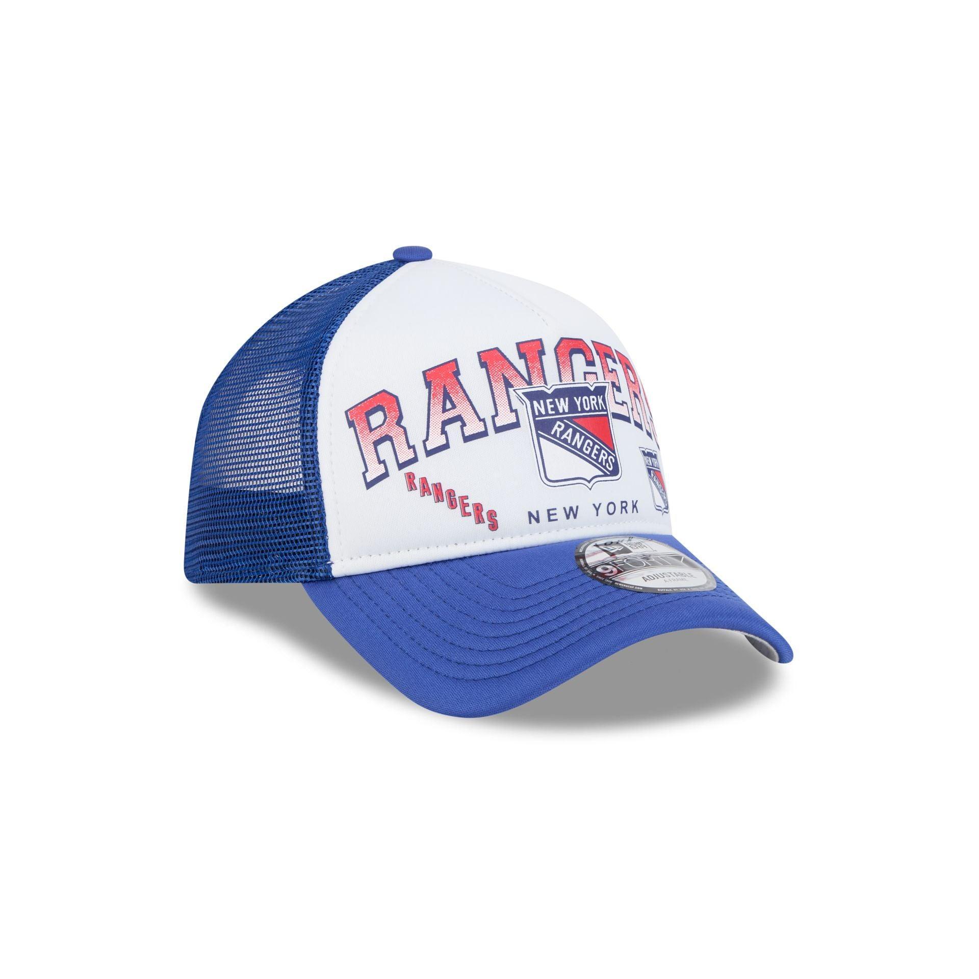 New York Rangers Sport Classics 9FORTY A-Frame Trucker Hat Male Product Image