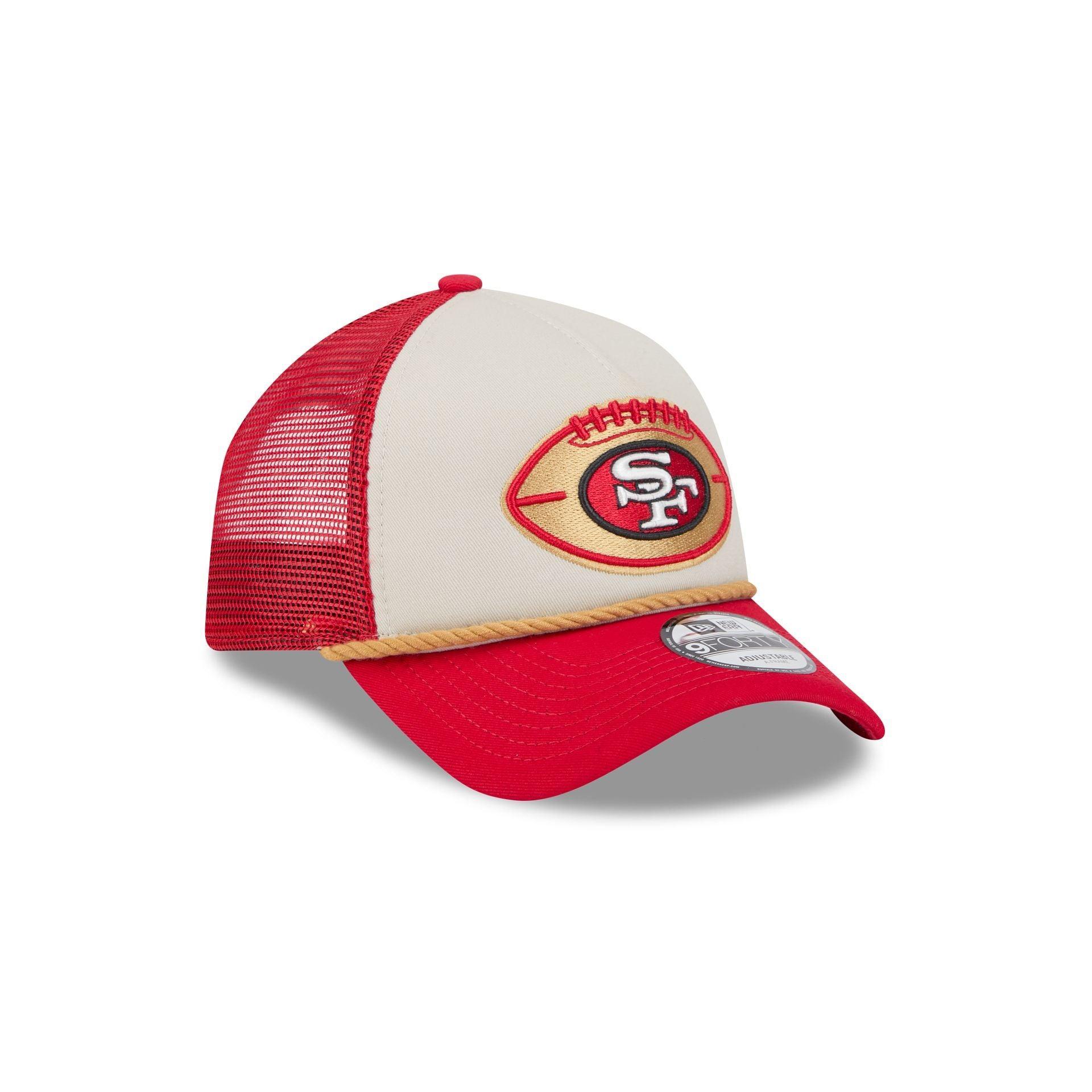 San Francisco 49ers 2024 Historic Sideline 9FORTY A-Frame Snapback Hat Male Product Image