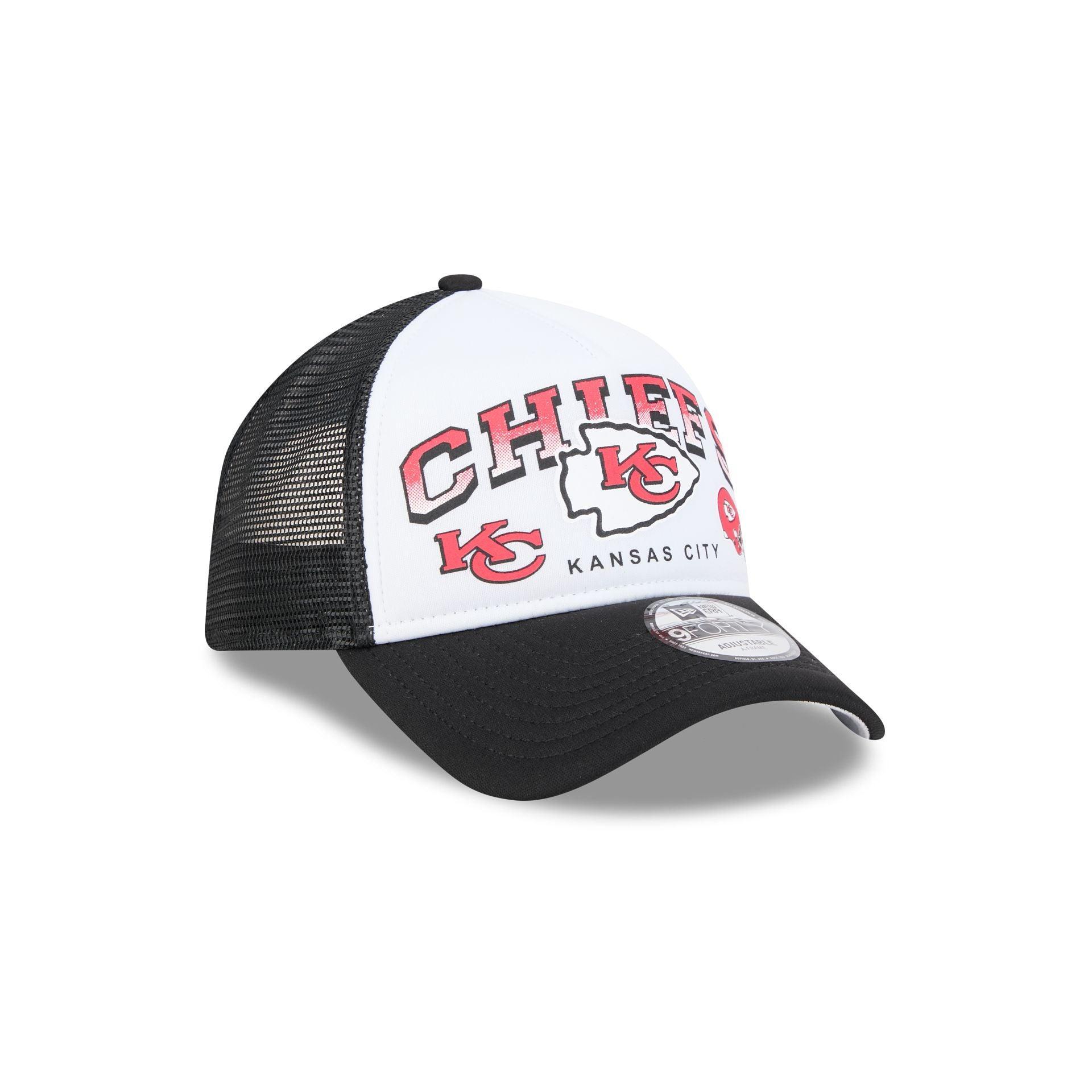 Kansas City Chiefs Sport Classics 9FORTY A-Frame Trucker Hat Male Product Image