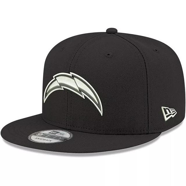 Mens New Era Los Angeles Chargers B-Dub 9FIFTY Adjustable Snapback Hat Product Image