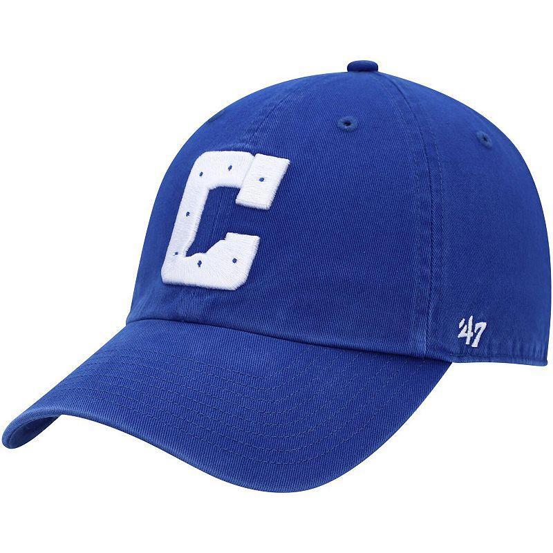 Mens 47 Royal Indianapolis Colts Clean Up Alternate Adjustable Hat Product Image