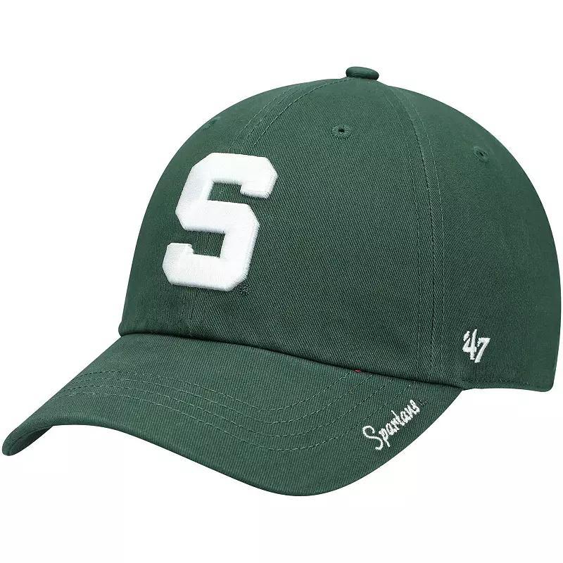 Womens 47 Green Michigan State Spartans Team Miata Clean Up Adjustable Hat Product Image