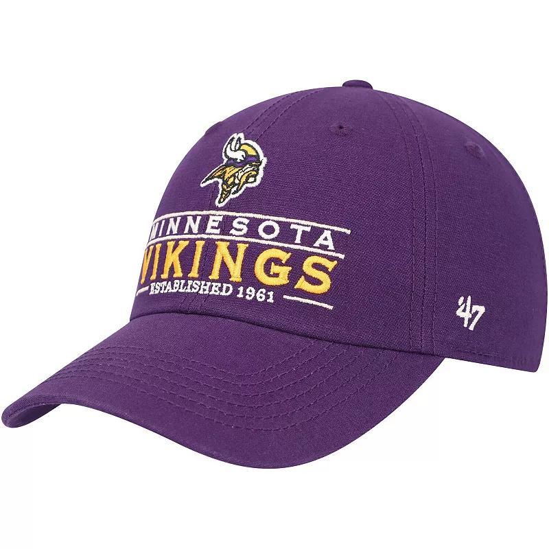 Mens 47 Minnesota Vikings Vernon Clean Up Adjustable Hat Product Image