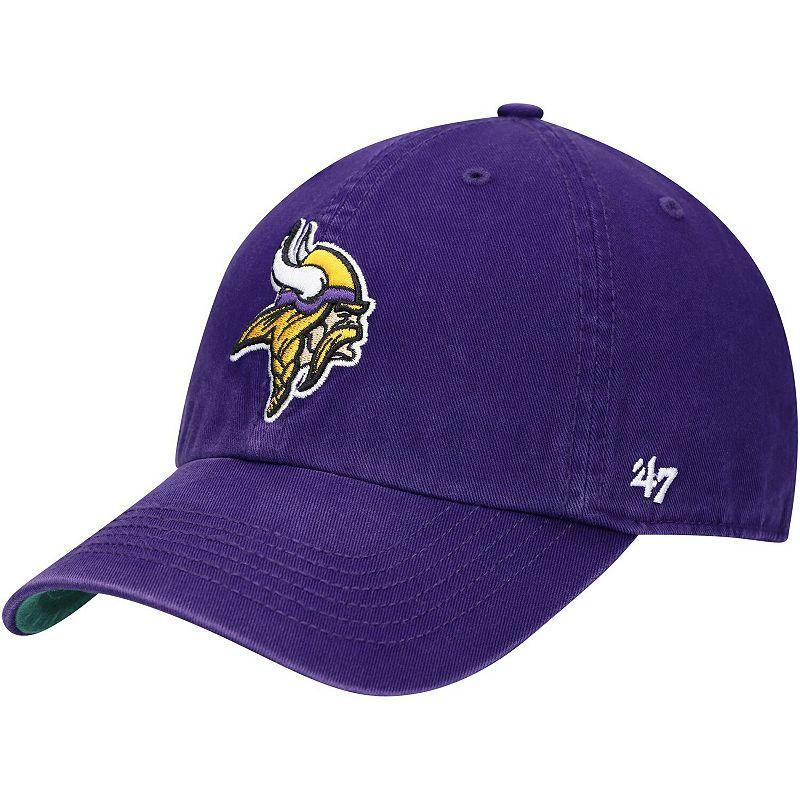 Mens Purple Minnesota Vikings Franchise Logo Fitted Hat Product Image