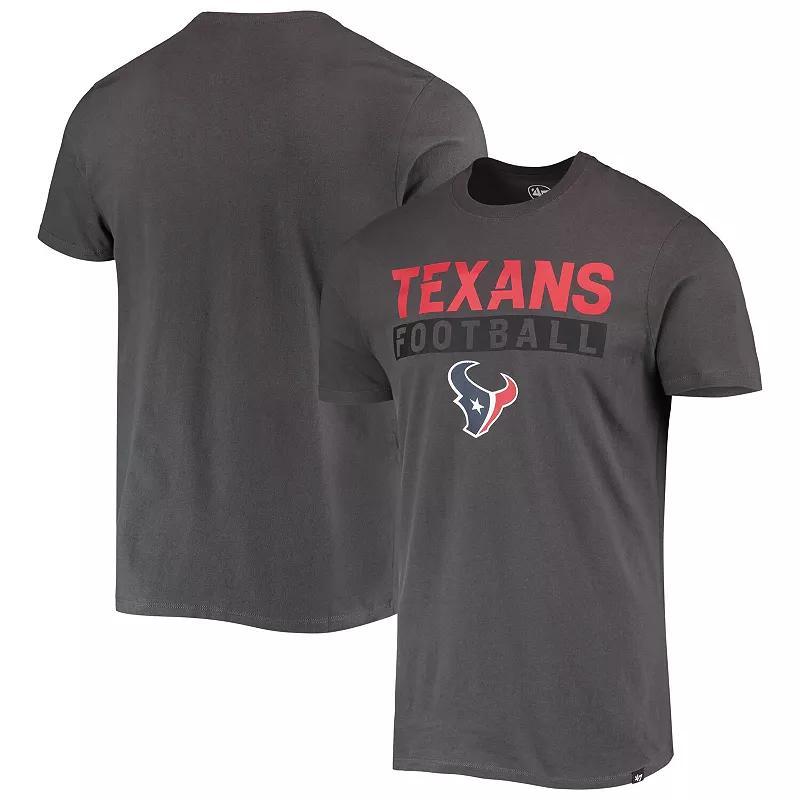 Mens 47 Charcoal Houston Texans Dark Ops Super Rival T-shirt Product Image