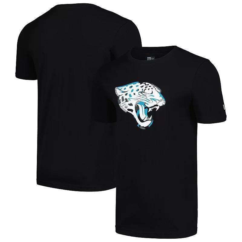 Mens New Era Jacksonville Jaguars Camo Logo T-Shirt Product Image