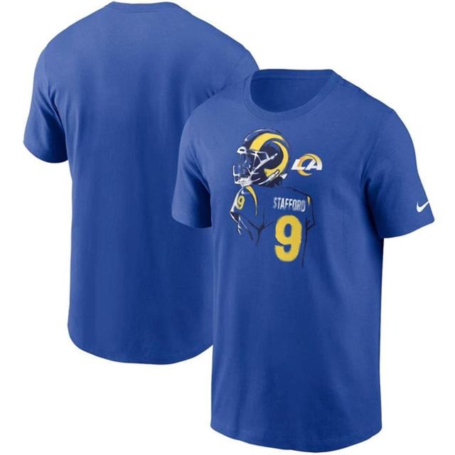 Mens Nike Matthew Stafford Royal Los Angeles Rams Player Graphic T-Shirt Product Image