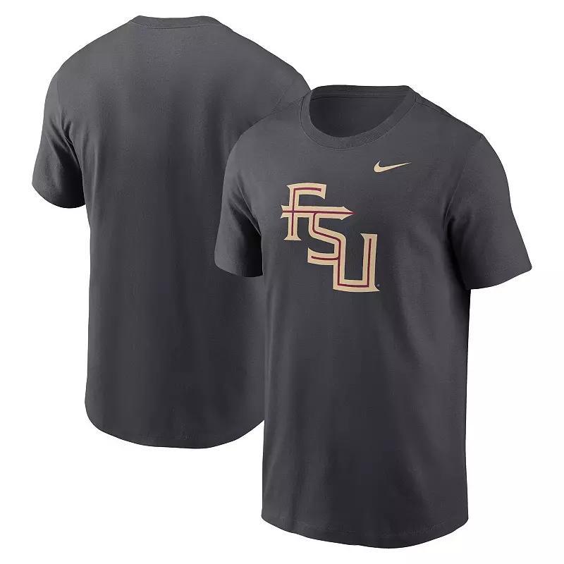 Mens Nike Anthracite Florida State Seminoles Primetime Alternate Logo T-Shirt Product Image