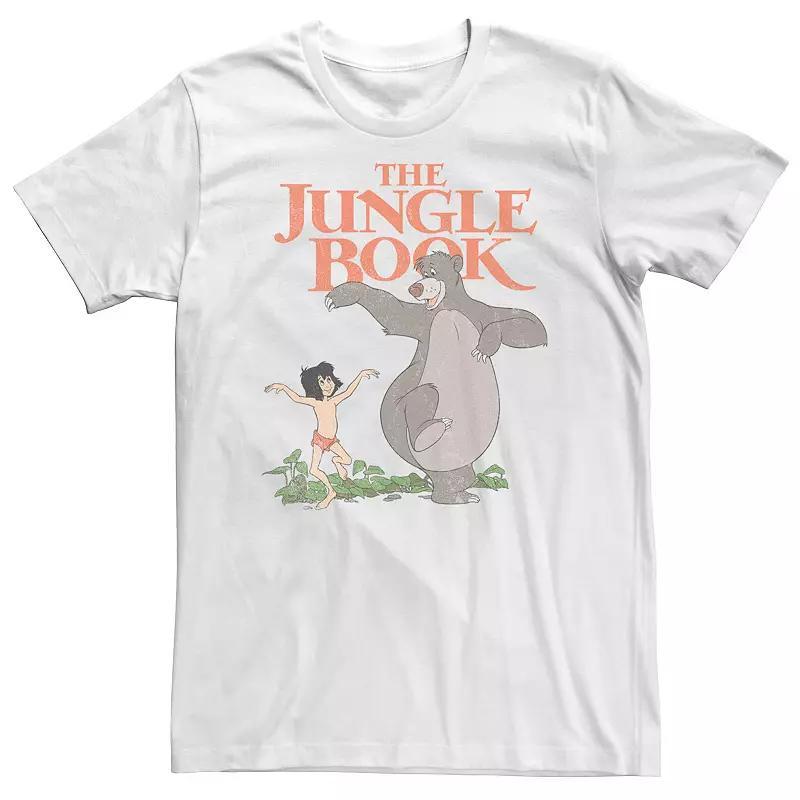 Big & Tall Disney The Jungle BookMowgli And Baloo Poster Tee, Mens Product Image