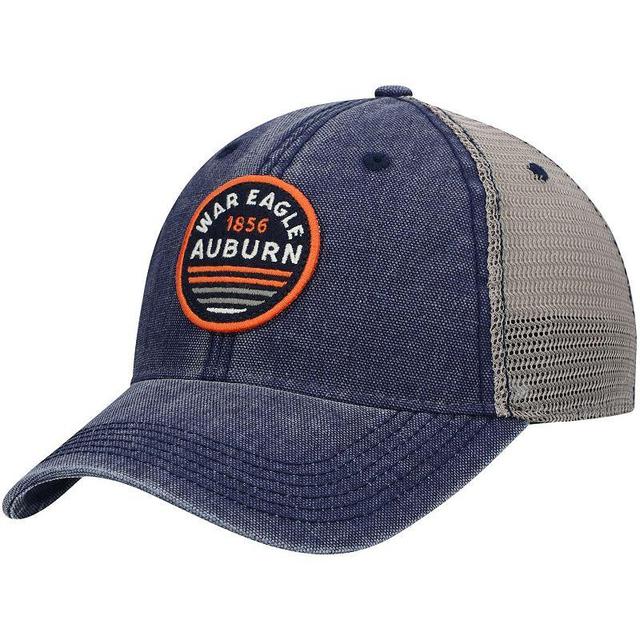 Mens Auburn Tigers Sunset Dashboard Trucker Snapback Hat, Blue Product Image