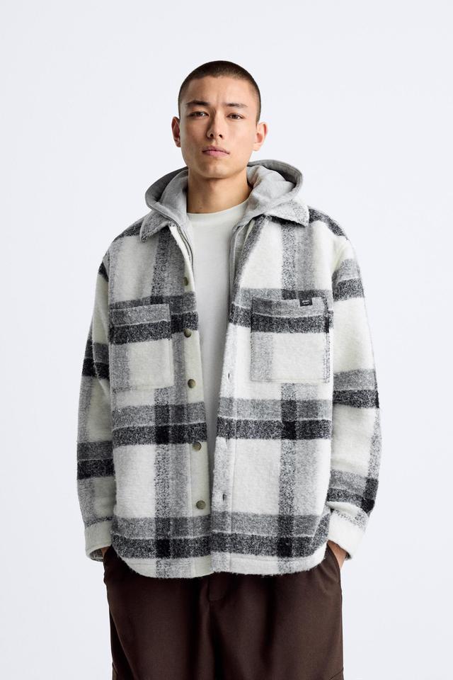 PLAID OVERSHIRT Product Image