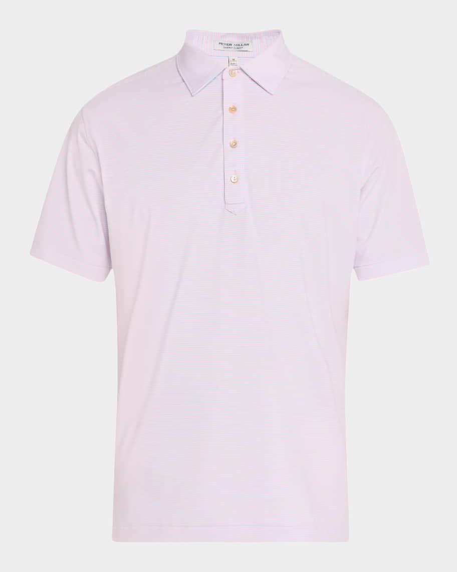 Men's Chatham Performance Stripe Polo Shirt Product Image