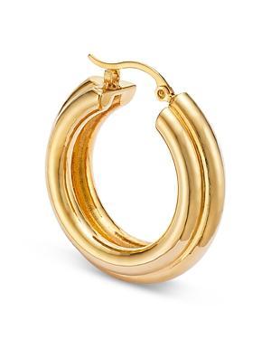 Bloomingdales Polished Triple Medium Hoop Earrings in 14K Yellow Gold Product Image