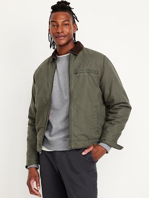 Flannel-Lined Barn Coat Product Image