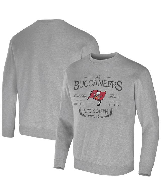 Mens Nfl x Darius Rucker Collection by Fanatics Heather Gray Tampa Bay Buccaneers Pullover Sweatshirt Product Image