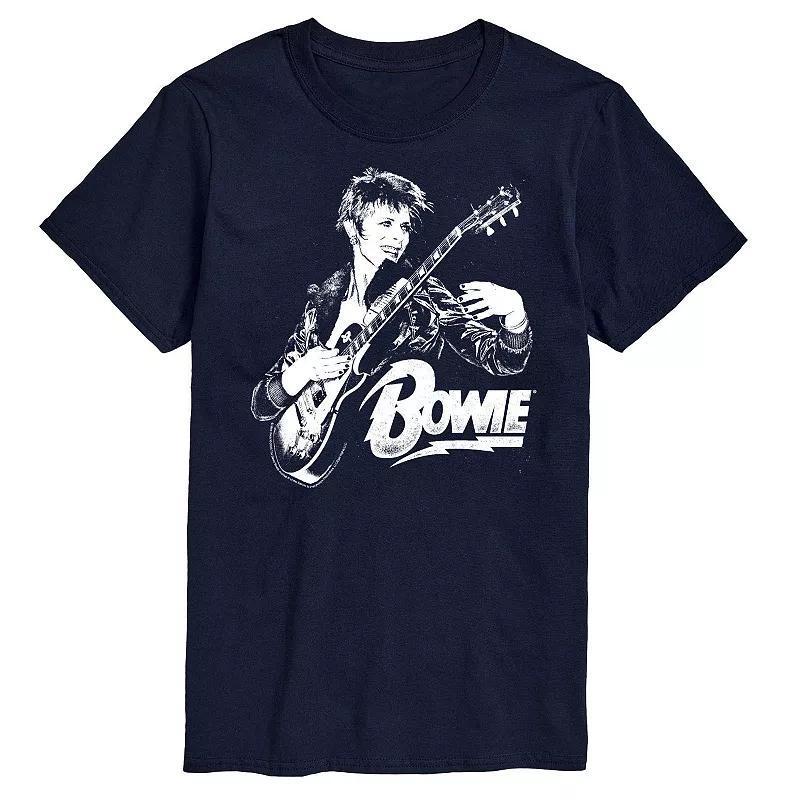 Mens David Bowie Punk Tee Blue Product Image