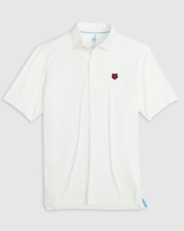 johnnie-O Arkansas State Huronn Featherweight Performance Polo Product Image