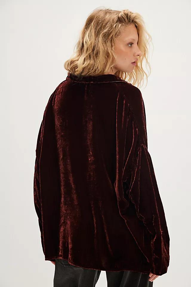 CP Shades Lissa Velvet Pullover Shirt Product Image