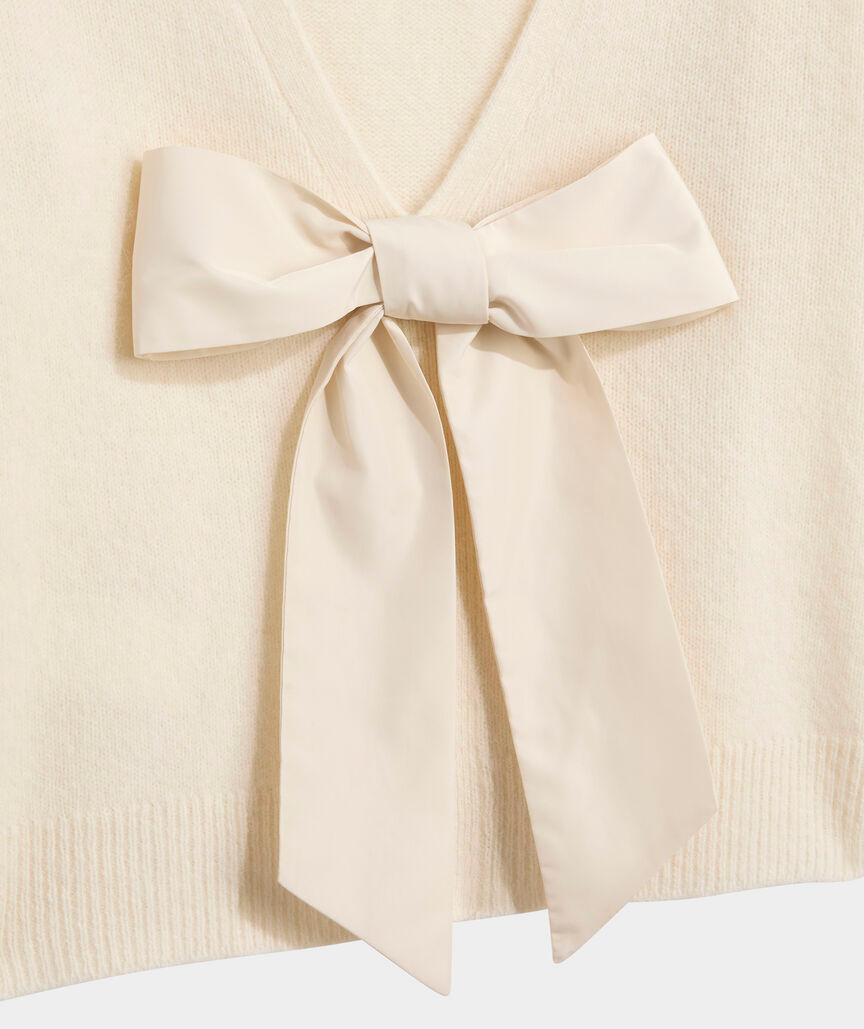 Luxe Bow Back Sweater Product Image