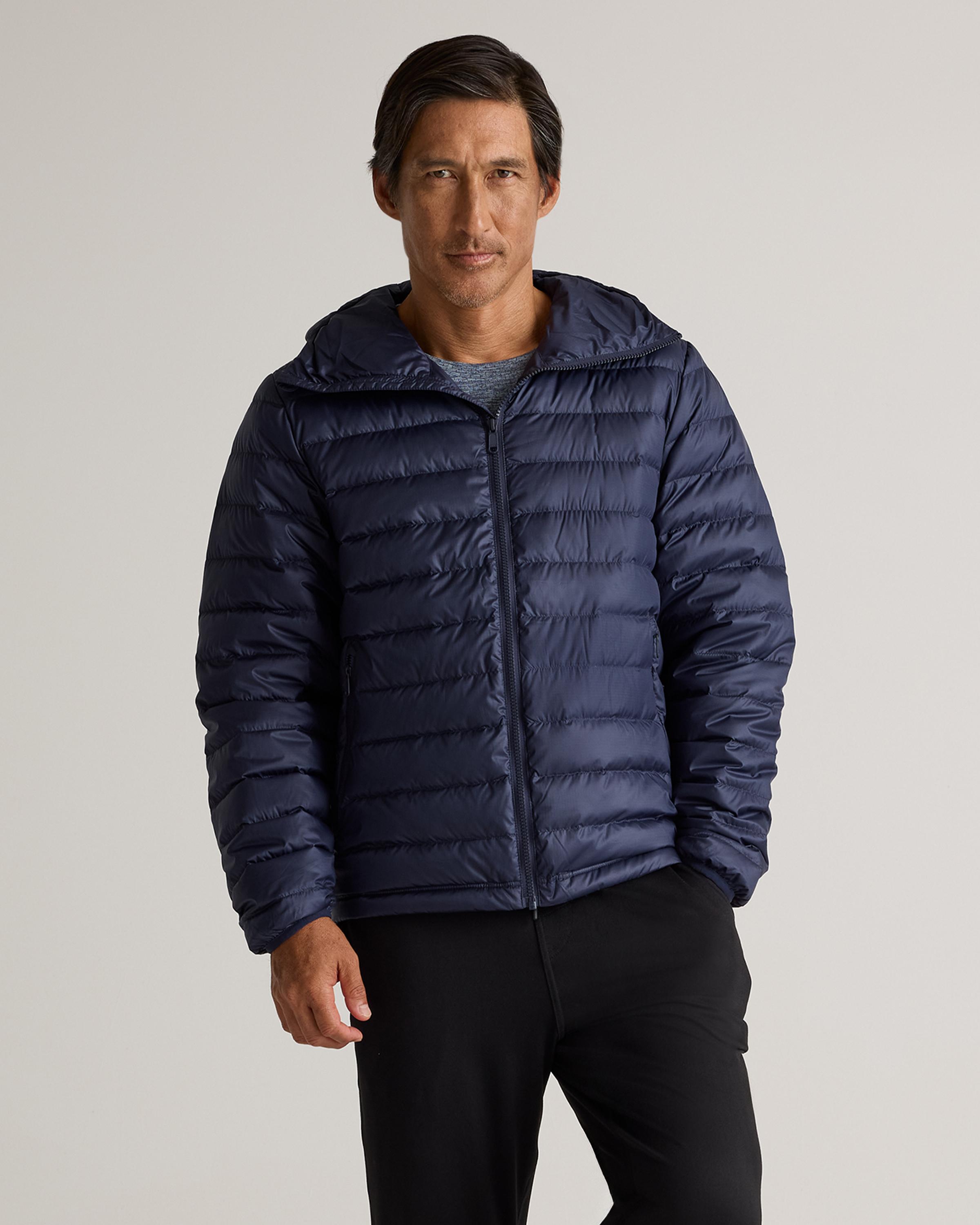 Lightweight Down Packable Puffer Hooded Jacket Product Image