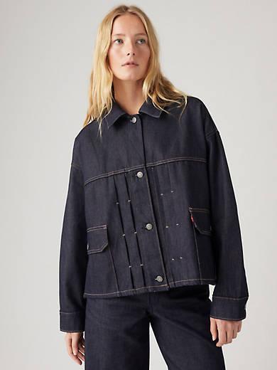 Levi's® WellThread® Women's Iris Relaxed Type II Trucker Jacket Product Image