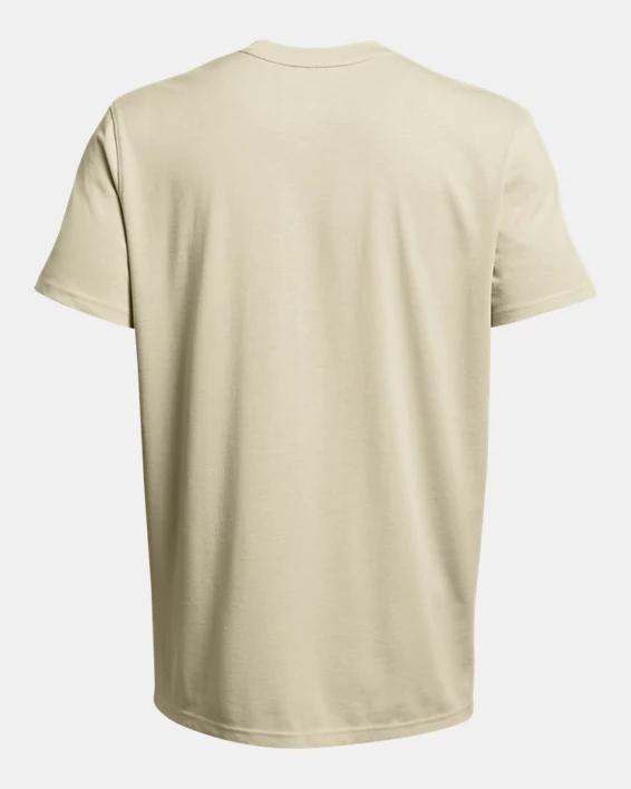 Men's UA Logo Embroidered Heavyweight Short Sleeve Product Image