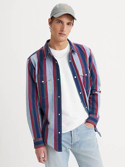 Levi's Fit Western Shirt Chambray - Men's Product Image