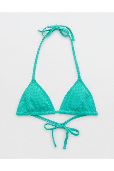 Aerie Terry String Triangle Bikini Top Women's Product Image