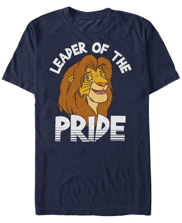 Mens Disneys The Lion King Simba Pride Leader Tee Blue Product Image