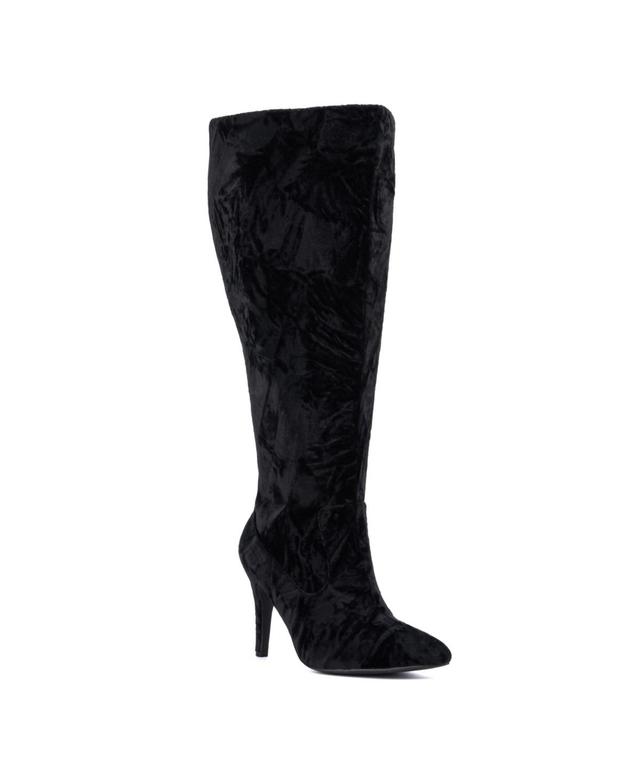 Fashion to Figure Lisette Womens Wide Width Knee-High Boots Product Image