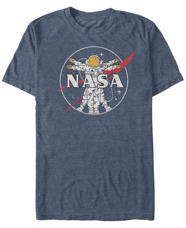 Nasa Mens Astronaut Logo Short Sleeve T-Shirt Product Image