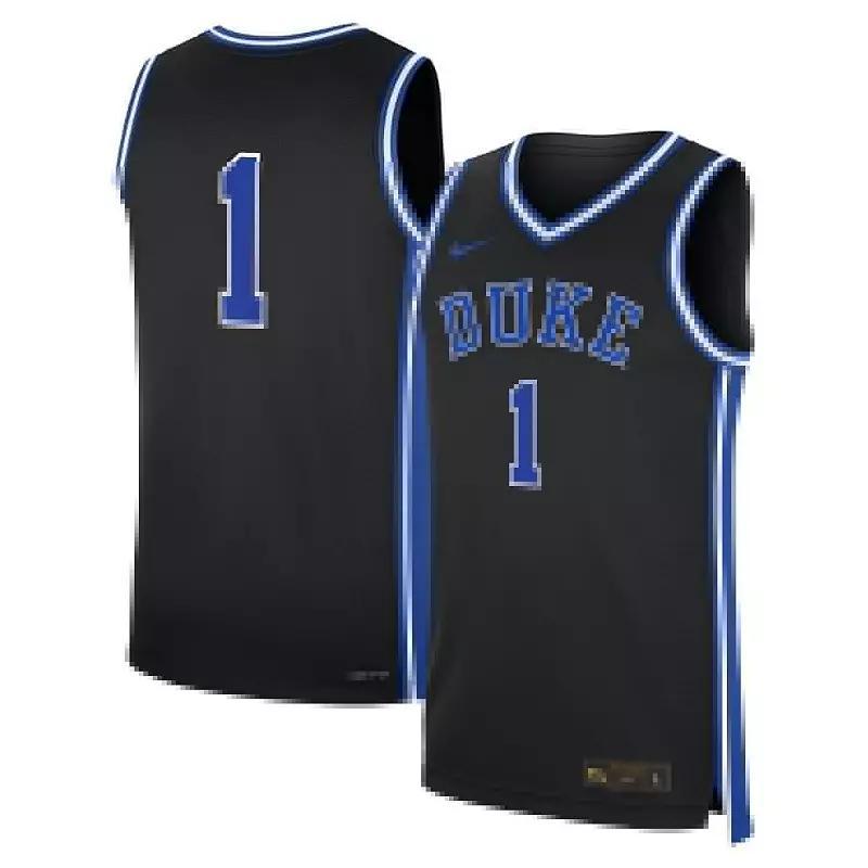 Mens Nike #1 Duke Blue Devils Alternate Replica Jersey Product Image