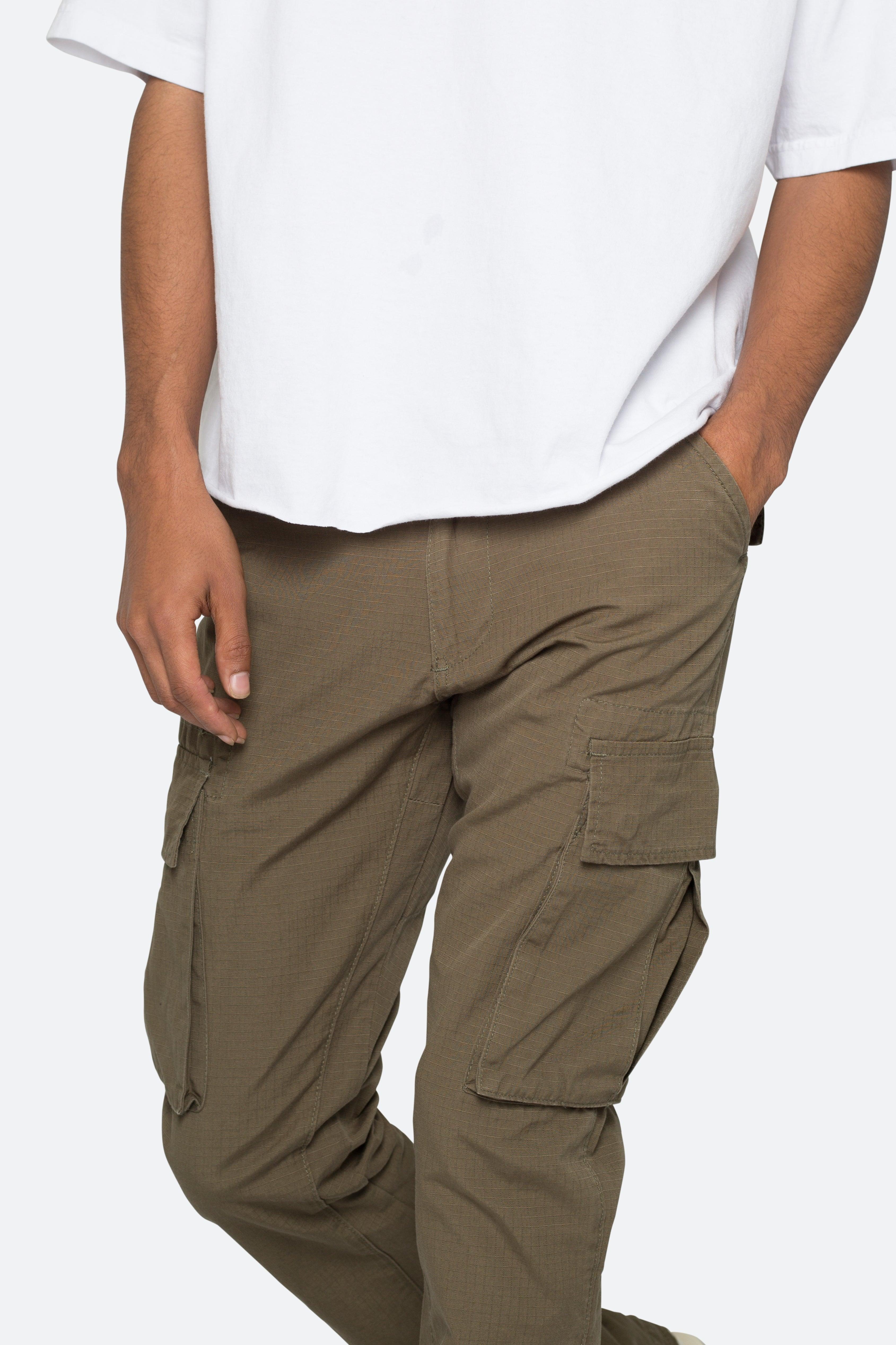 Bootcut Cargo Pants - Olive Product Image