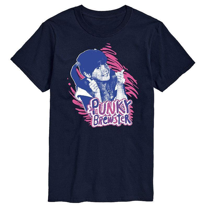 Big & Tall Punky Brewster Thumbs Up Graphic Tee, Mens Product Image