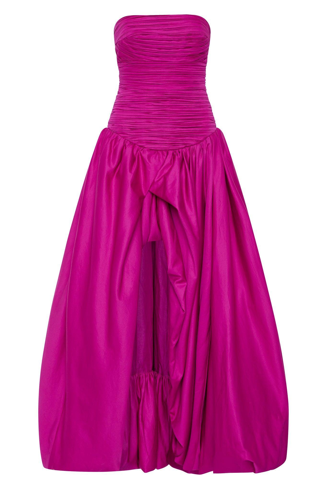 Violette Bubble Hem Maxi Dress Product Image