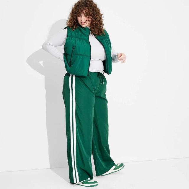 Womens Game Day High-Rise Track Pants - Wild Fable 1X Product Image