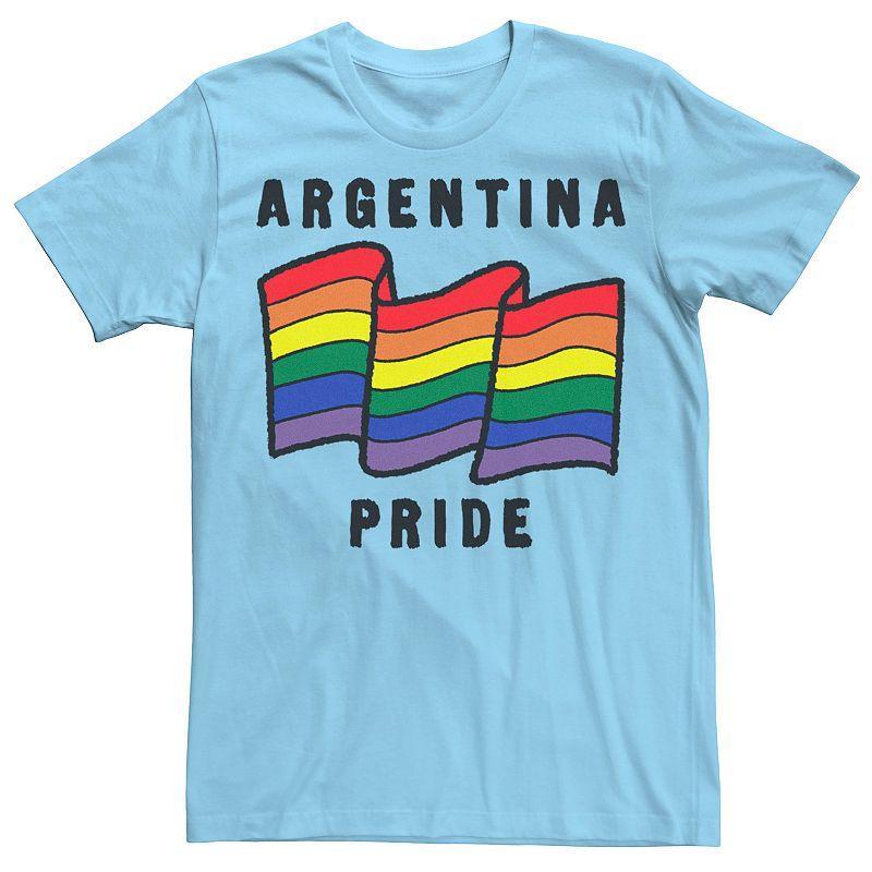 Mens Gonzales Argentina Pride Sketched Flag Tee Product Image