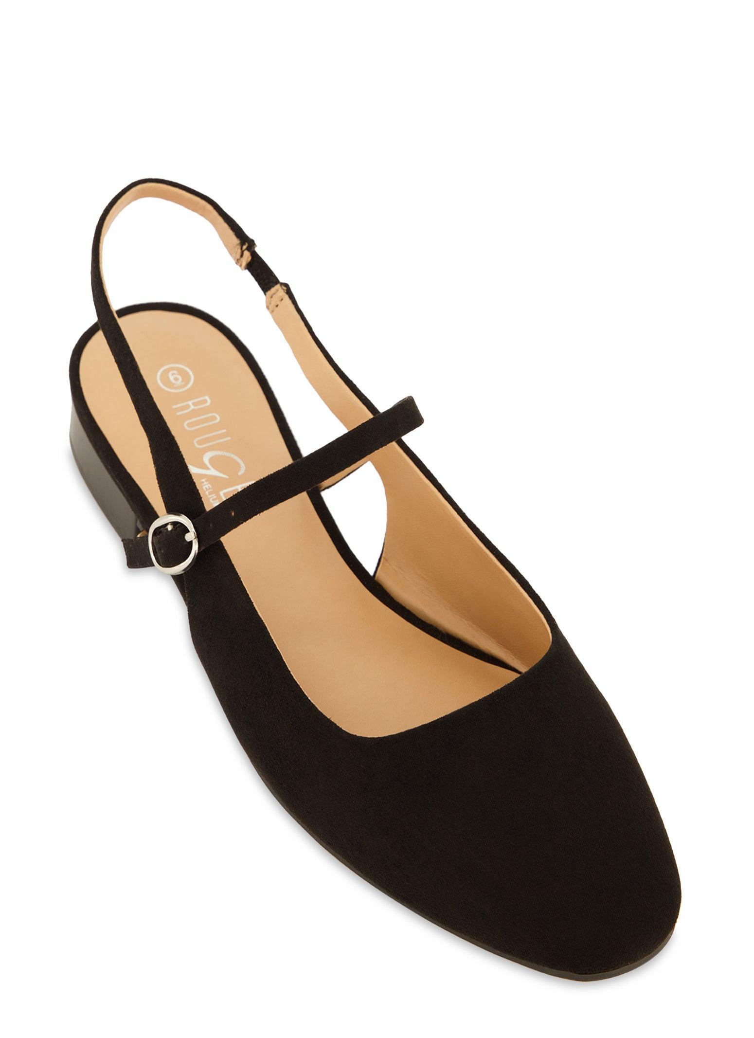 Womens Slingback Mary Jane Flats Product Image