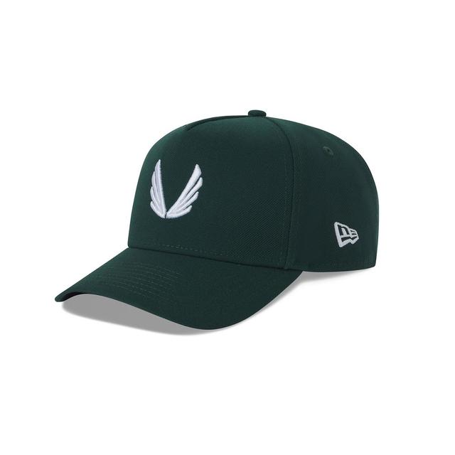 New Era® 9Forty® A-Frame Hat - Forest Green/White Product Image