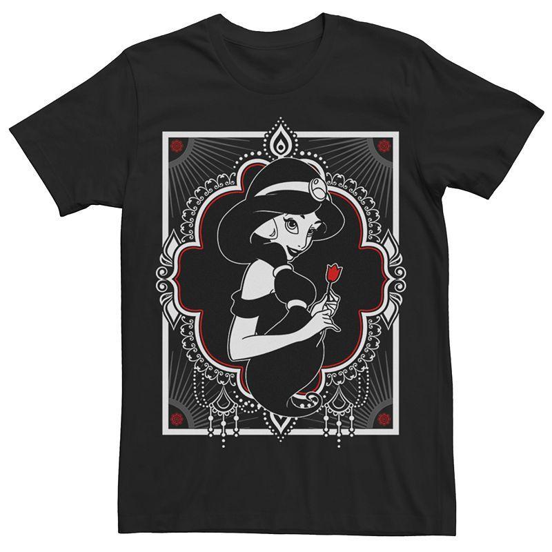 Mens Disney Aladdin Jasmine Tee Black Product Image