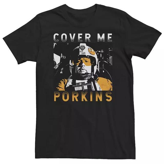 Big & Tall Star Wars Cover Me Porkins Driver Tee, Mens Product Image