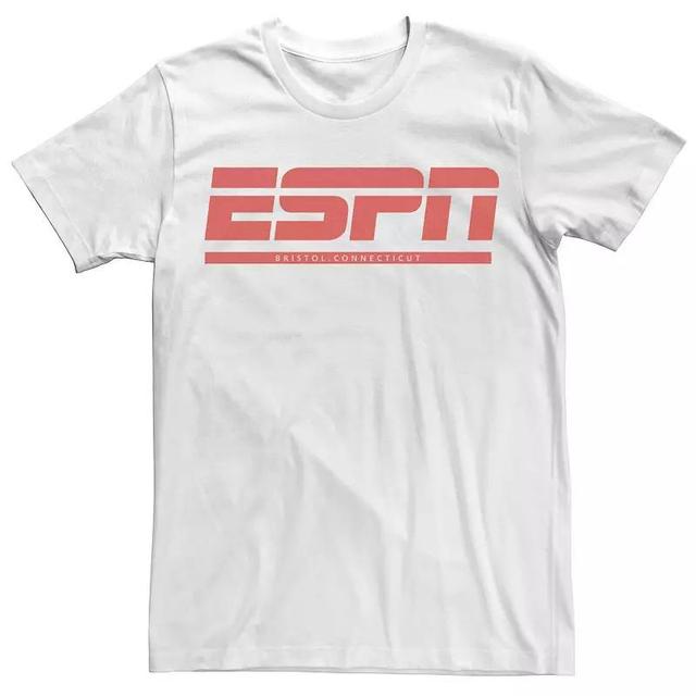 Mens ESPN Bristol Connecticut Black Logo Tee Product Image