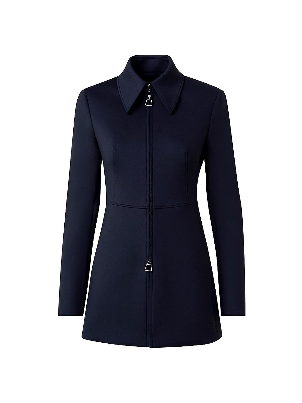 Womens Techno Zip-Front Blazer Product Image