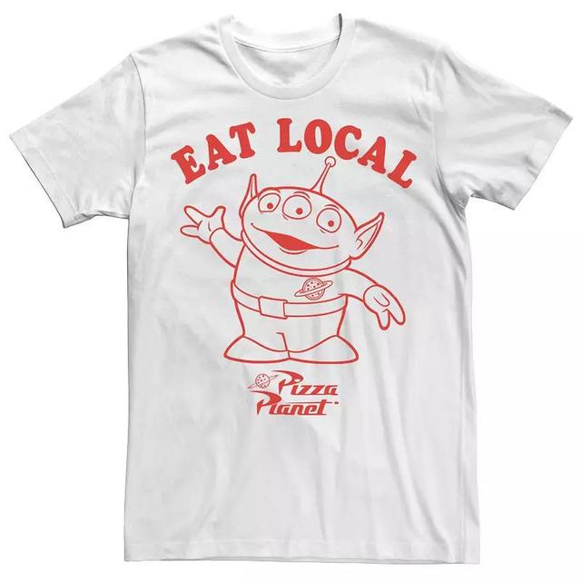 Mens Disney / Pixar Toy Story Pizza Planet Alien Eat Local Tee Product Image