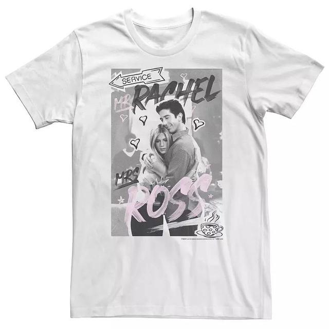 Big & Tall Friends Rachelross Doodle Tee, Mens Product Image