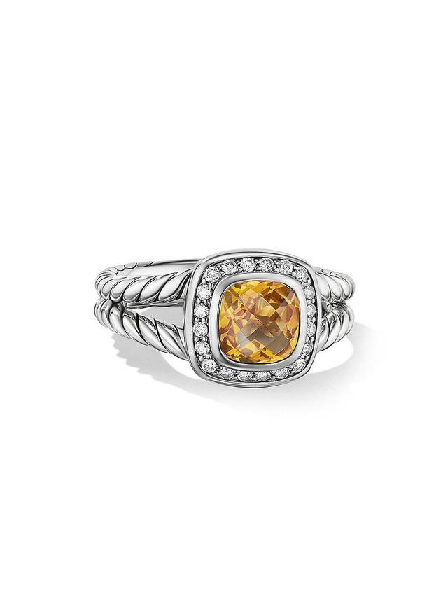 Womens Petite Albion Ring With Pav Diamonds Product Image